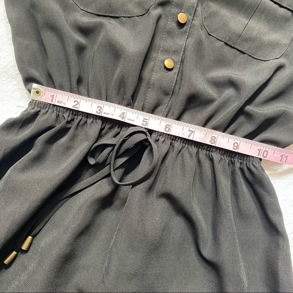 Bebop Black Shirt Pocket Dress - Picture 11 of 11